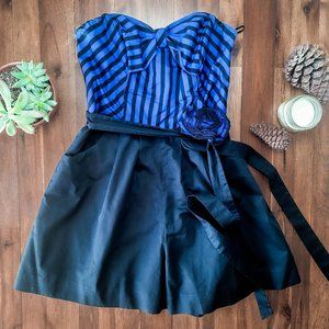 Anthropologie Striped Shorts Dress by Maeve